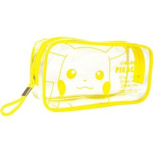 Pokemon Pikachu clear plastic pencil case